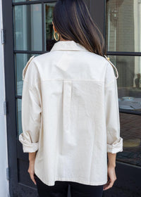 Stacy Button Detail Jacket ***FINAL SALE***-Hand In Pocket