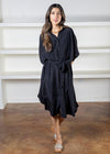 Mersea Mallorca Kaftan Dress - Black-Hand In Pocket
