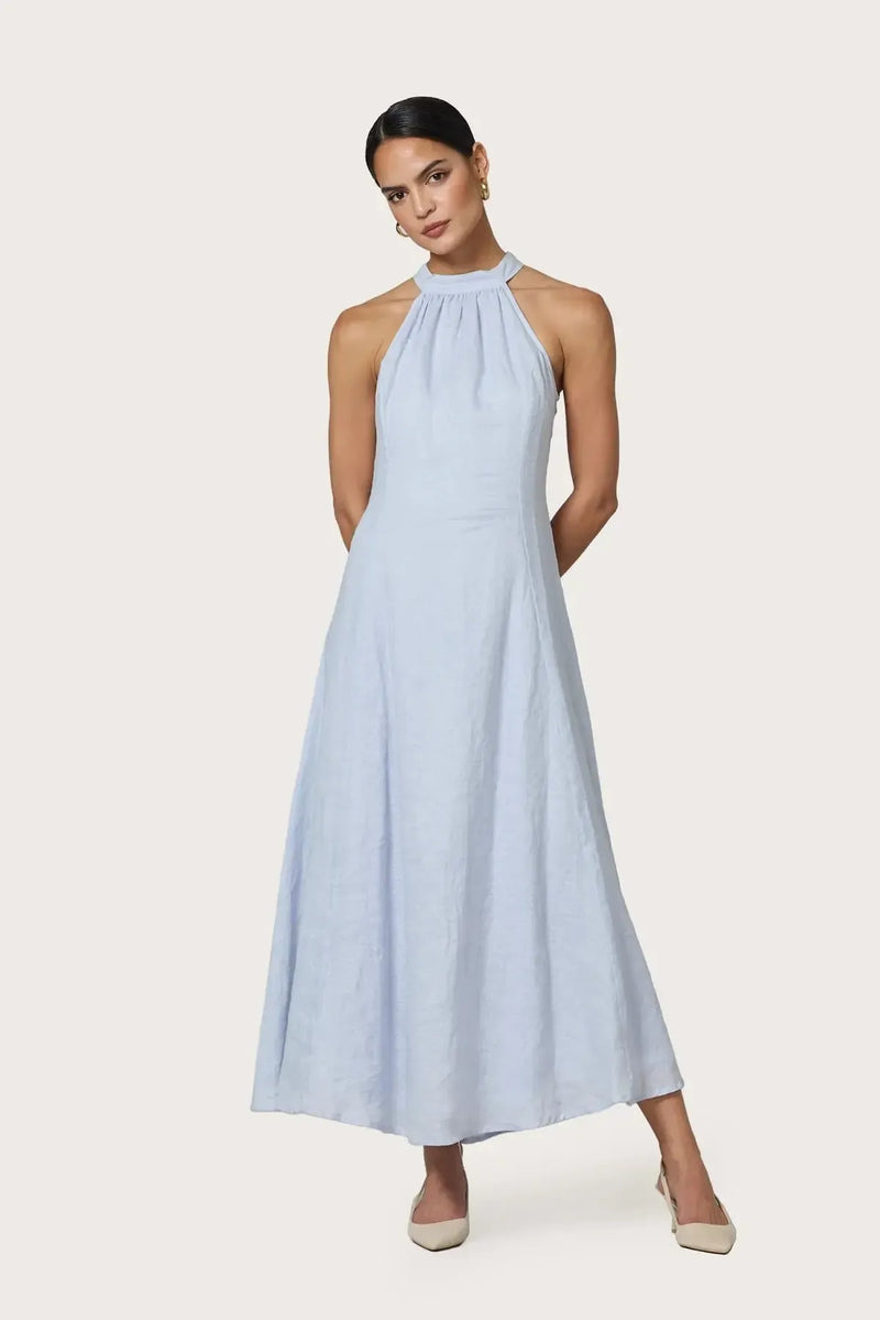 lusana midi dress LUSANA Connie Slip Dress XL / POLKA DOT
