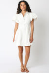 Melissa Dress- White-Hand In Pocket