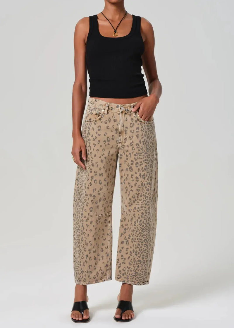 Citizens of Humanity Miro Jean - Nat. Cheetah-Hand In Pocket