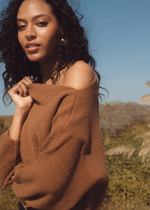 Jodie Sweater - Brown-Hand In Pocket