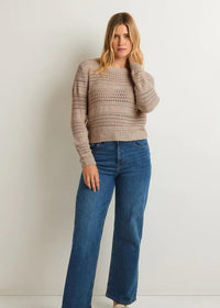 Z Supply Montalvo Crew Neck Sweater - Oatmeal Heather ***FINAL SALE***-Hand In Pocket