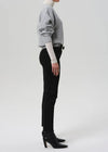 Citizens of Humanity Isola Slimcut- Plush Black-Hand In Pocket