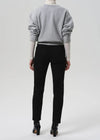 Citizens of Humanity Isola Slimcut- Plush Black-Hand In Pocket
