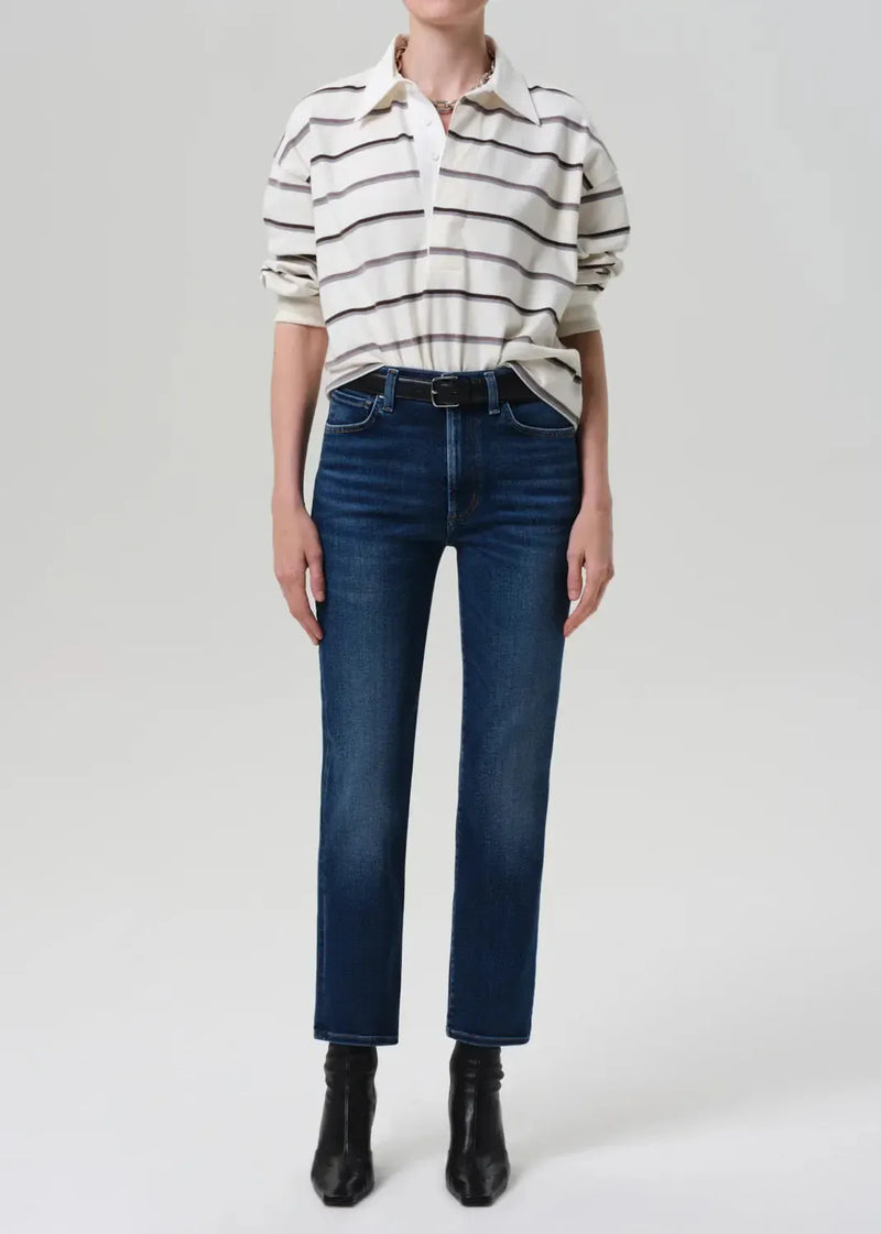 Citizens of Humanity Caia Straight Jean - Ambry-Hand In Pocket