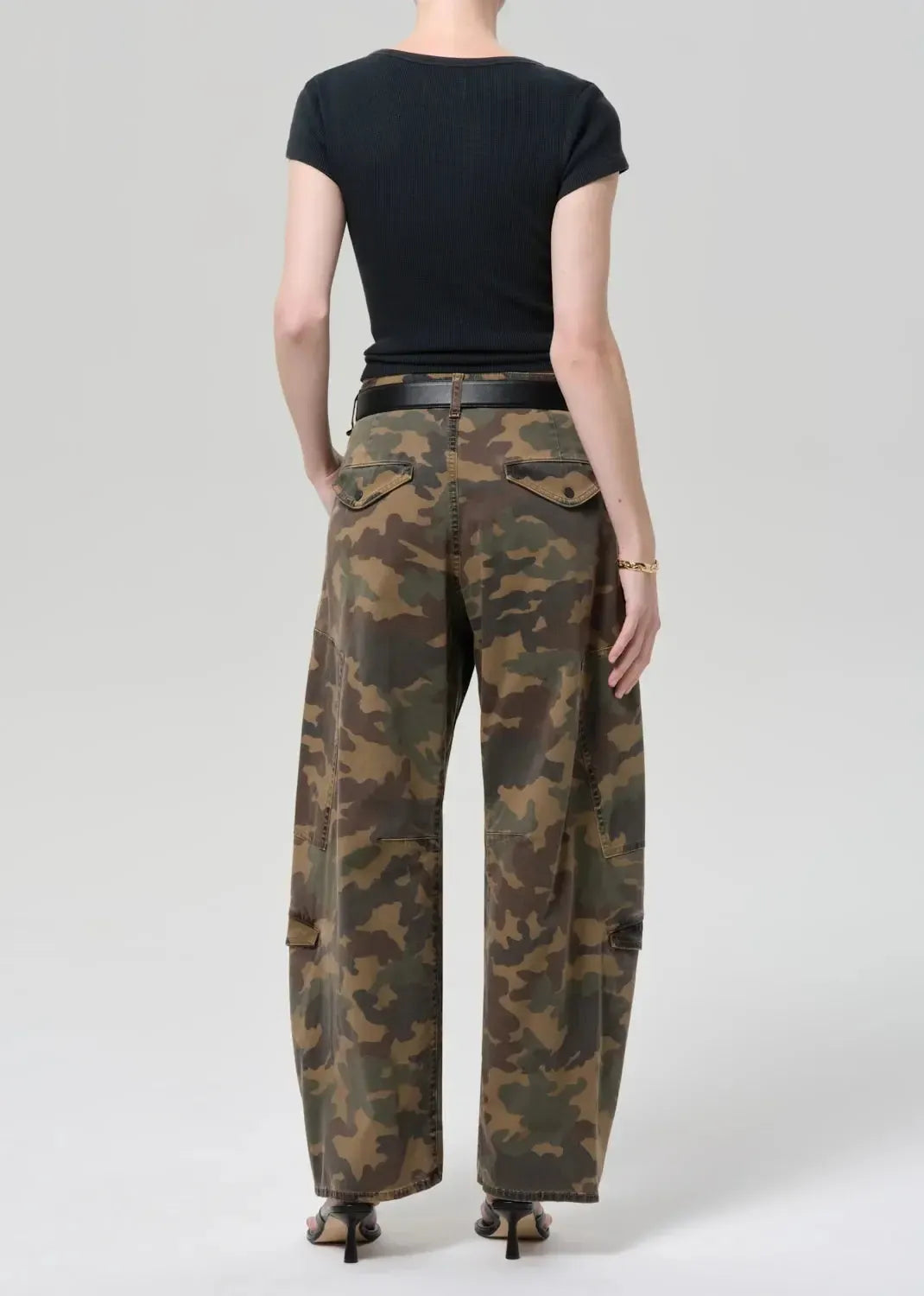 Citizens of Humanity Flight Pant - Camo-Hand In Pocket