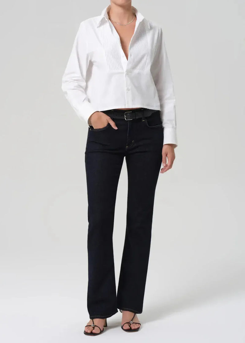 Citizens of Humanity Genova Low Rise Boot - Sennett-Hand In Pocket