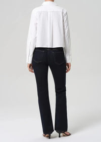 Citizens of Humanity Genova Low Rise Boot - Sennett-Hand In Pocket