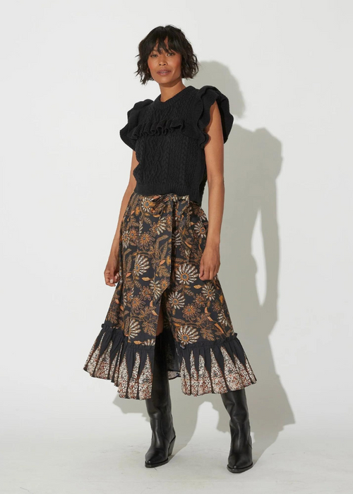 Cleobella Mika Midi Skirt-Hand In Pocket