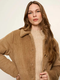 Sanctuary Upside Jacket - Hot Cocoa-Hand In Pocket