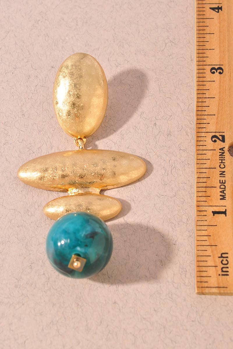 Vivienne Drop Earring Turquoise