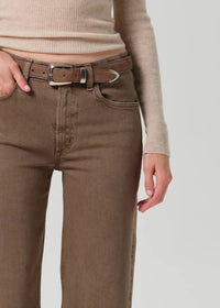 Citizens of Humanity Palma Straight - Cocoa-Hand In Pocket