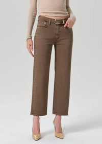 Citizens of Humanity Palma Straight - Cocoa-Hand In Pocket