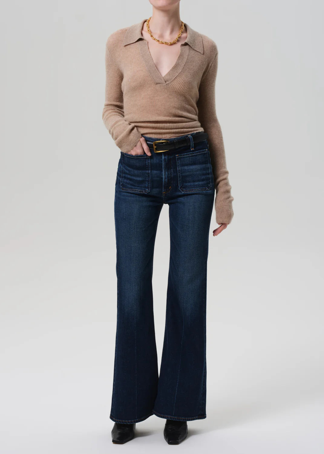 Citizens of Humanity Kimberly Patch Pocket Flare Jean - Mirka
