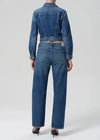 Citizens of Humanity Lindz Easy Straight w/ Tuxedo Stripe - Liro-Hand In Pocket