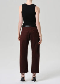 Citizens of Humanity Winslow Utility Pant - Mahogany-Hand In Pocket