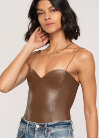 Heartloom Simi Cami - Cafe ***FINAL SALE***-Hand In Pocket