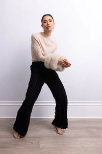 Lisa Maree Samara Sweater - Tan-Hand In Pocket
