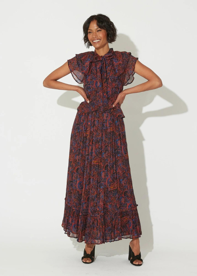 Cleobella Nicolette Ankle Dress ***FINAL SALE***-Hand In Pocket