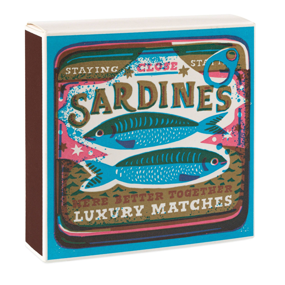 Better Together Sardines | Square - Safety Matches-Hand In Pocket