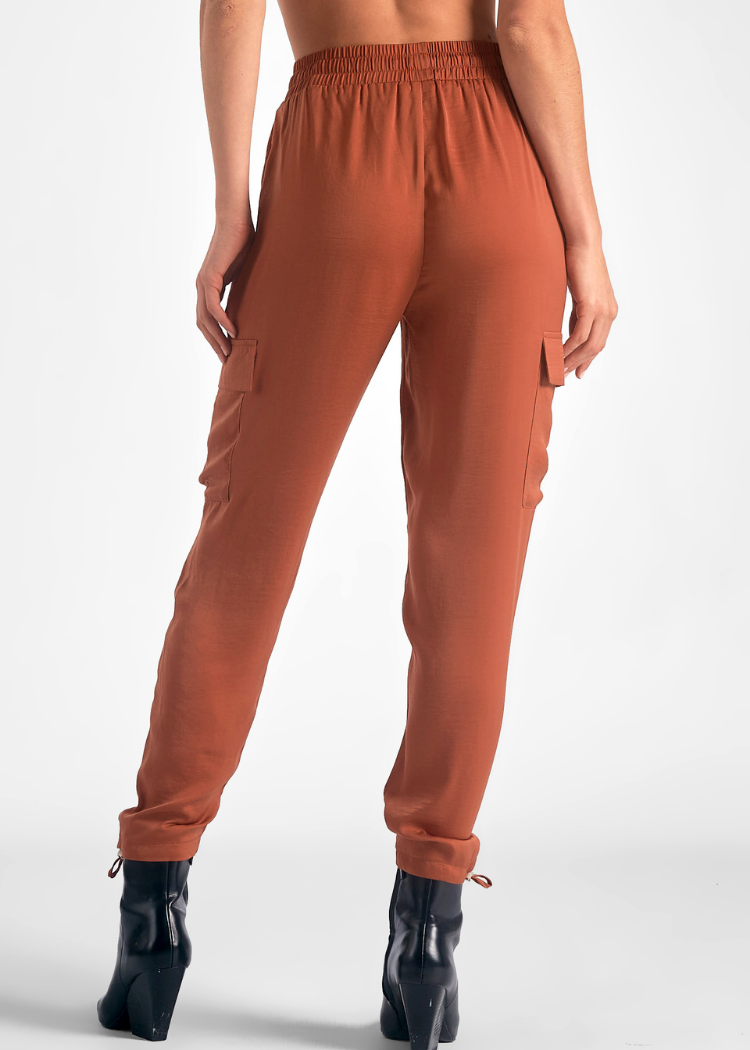 Lowen Pants - Rust ***FINAL SALE***-Hand In Pocket