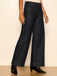 Sanctuary Chelsea Wide Leg - Too Much-Hand In Pocket