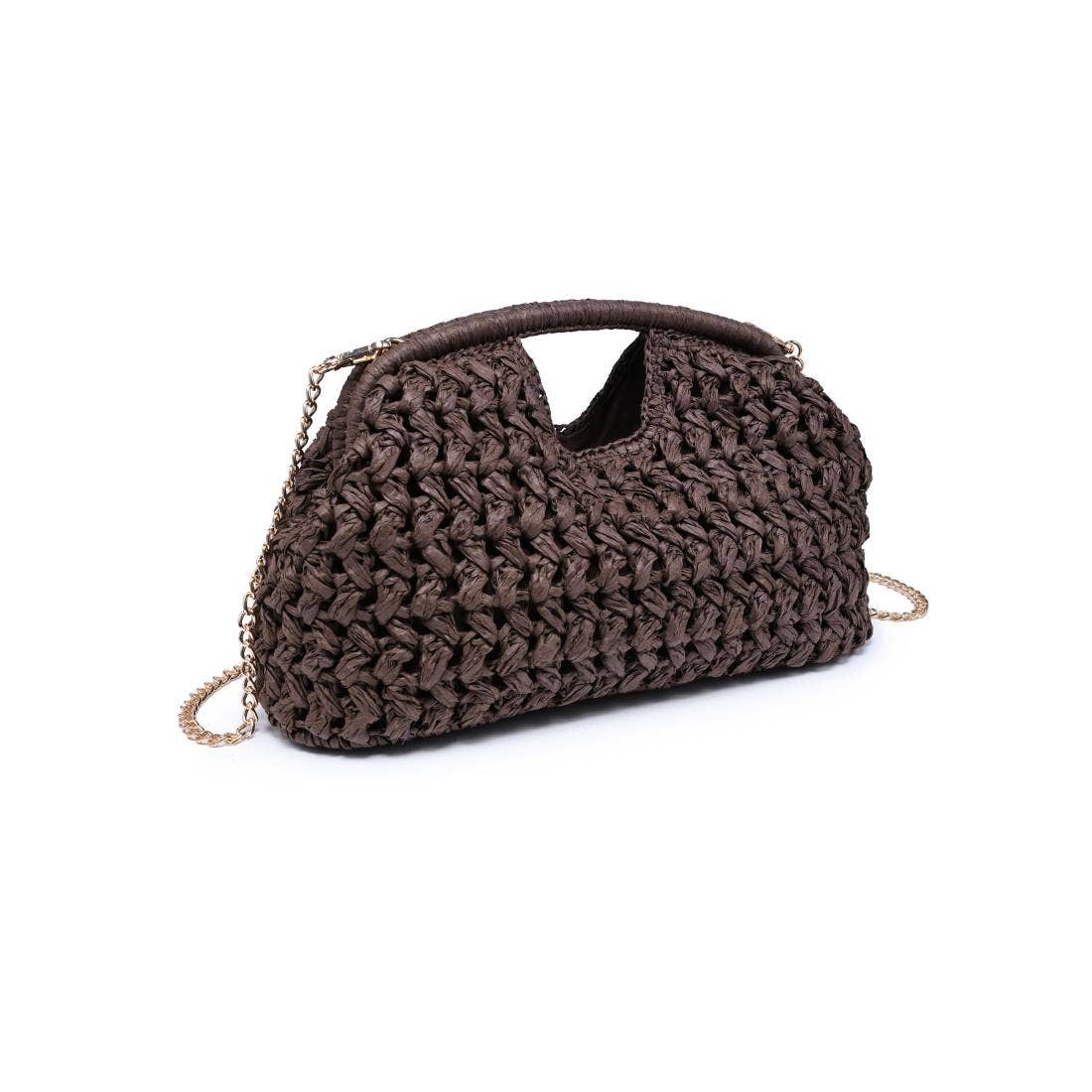 Abigail Crossbody - Chocolate-Hand In Pocket