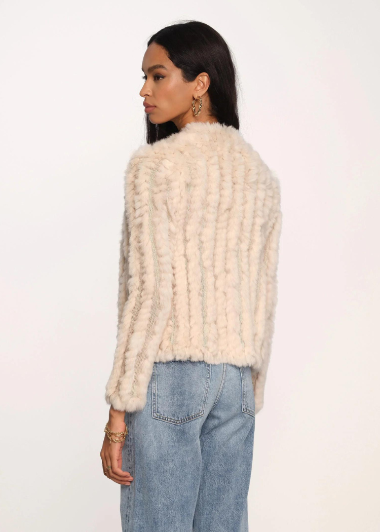 Heartloom Rosa Jacket -Putty-Hand In Pocket