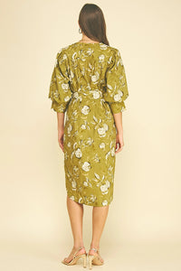 Jane Dress - Golden Olive