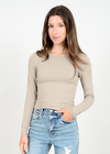 RD Style Second Skin Crew Neck LS Tee-Nomad-Hand In Pocket