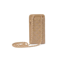 Brianna Cell Phone Crossbody - Polished Natural-Hand In Pocket