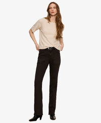 Sanctuary Perfect Sweater Tee - Heather Dark Bone-Hand In Pocket