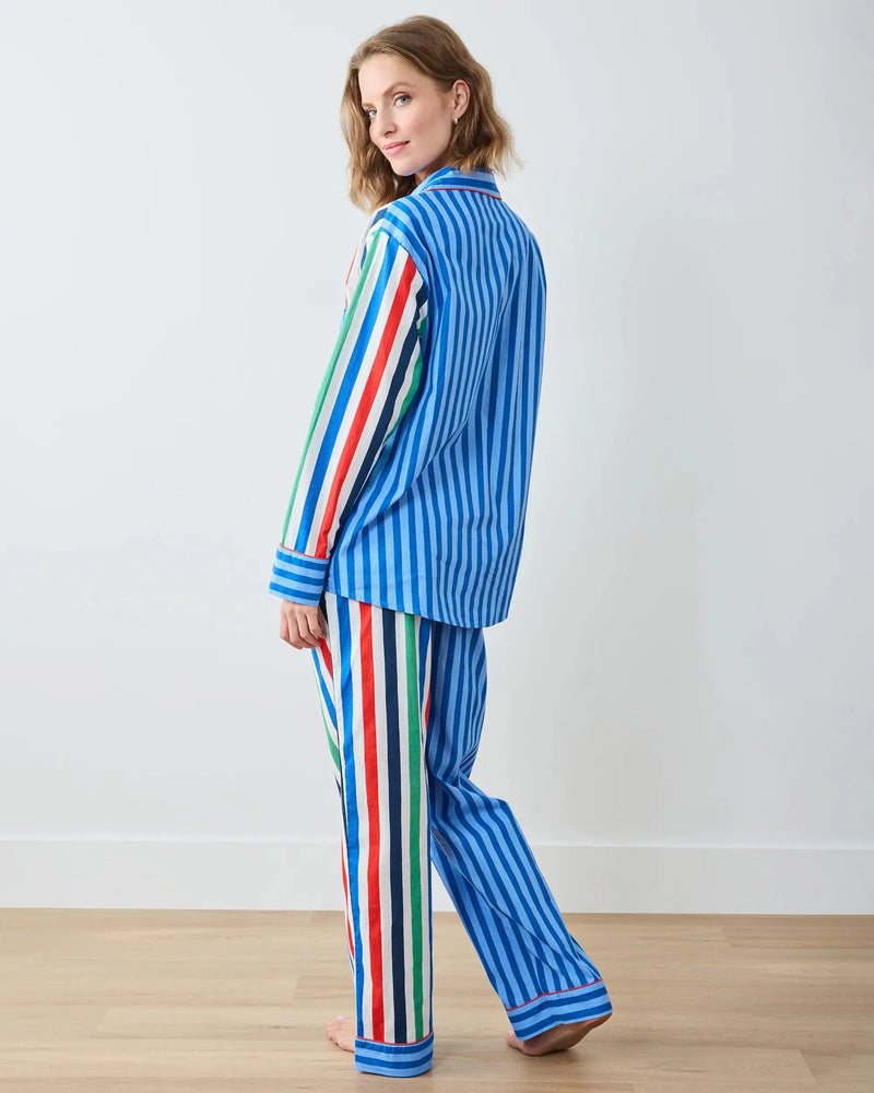 Print Fresh Gift Wrapping Long Set- Nautical Stripe-Hand In Pocket