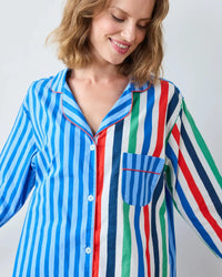 Print Fresh Gift Wrapping Long Set- Nautical Stripe-Hand In Pocket