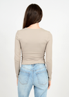 RD Style Second Skin Crew Neck LS Tee-Nomad-Hand In Pocket