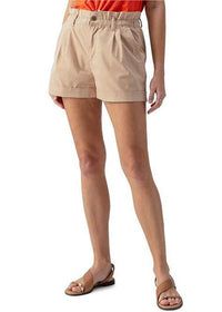 Sanctuary Elastic Waist Cuffed Short - Dark Sand Dollar ***FINAL SALE***-Hand In Pocket