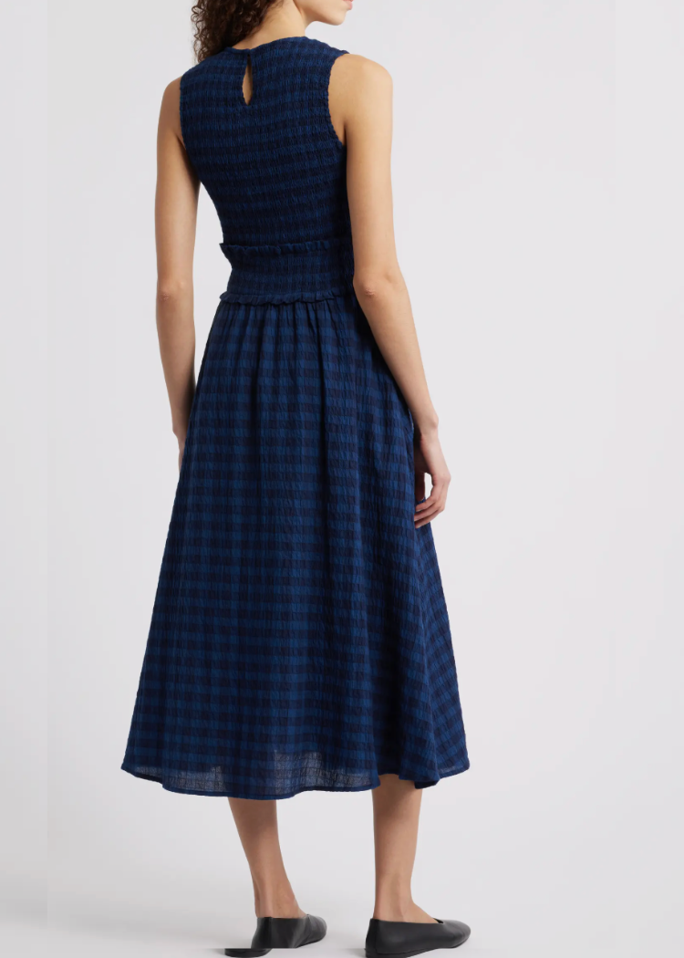 blue marine dress FRNCH Saquarema Dress- Marine – Hand In Pocket