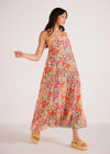 ***FINAL SALE*** MINKPINK Valla Midi Dress - Pink Floral-Hand In Pocket