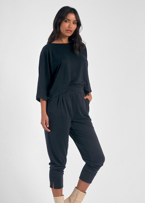 Hayden Jumpsuit - Black-Hand In Pocket