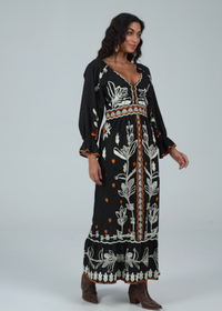 Aylaya Sofia Dress- Black