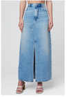 Blank NYC In My Mind Denim Skirt-Hand In Pocket