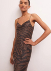 Z Supply Lark Wild Dot Slip Dress-Hand In Pocket