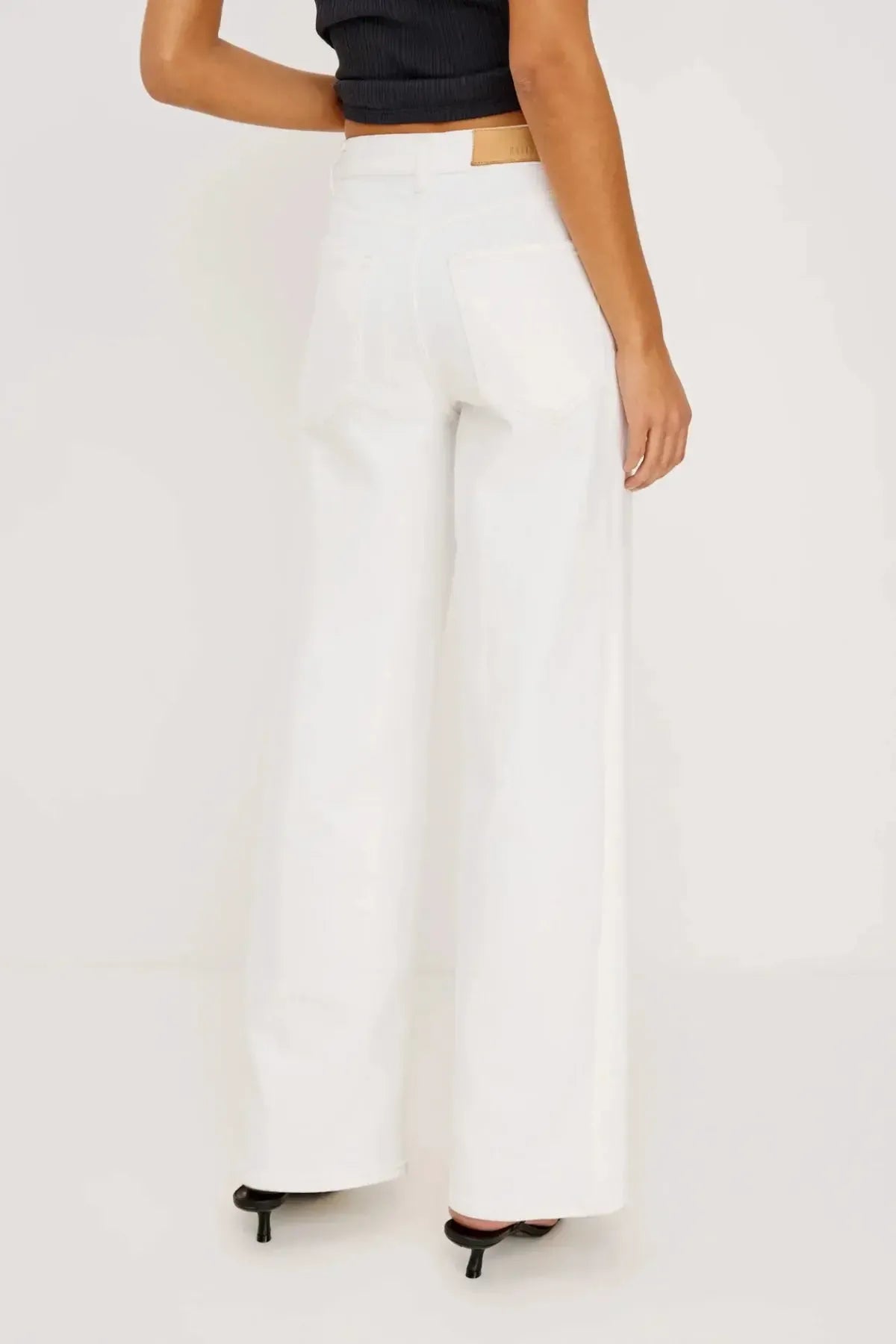 Rails The Getty Wide Leg - Vintage Ecru-Hand In Pocket
