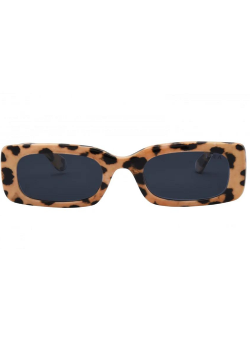 I-SEA Supernova Sunglasses-Leopard-Hand In Pocket