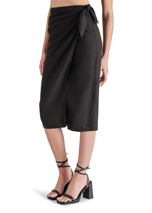 Steve Madden Isadora Skirt- Black-Hand In Pocket