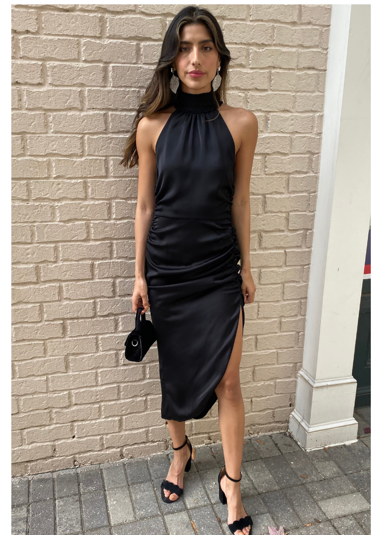 Tart Dacia Dress - Black-Hand In Pocket