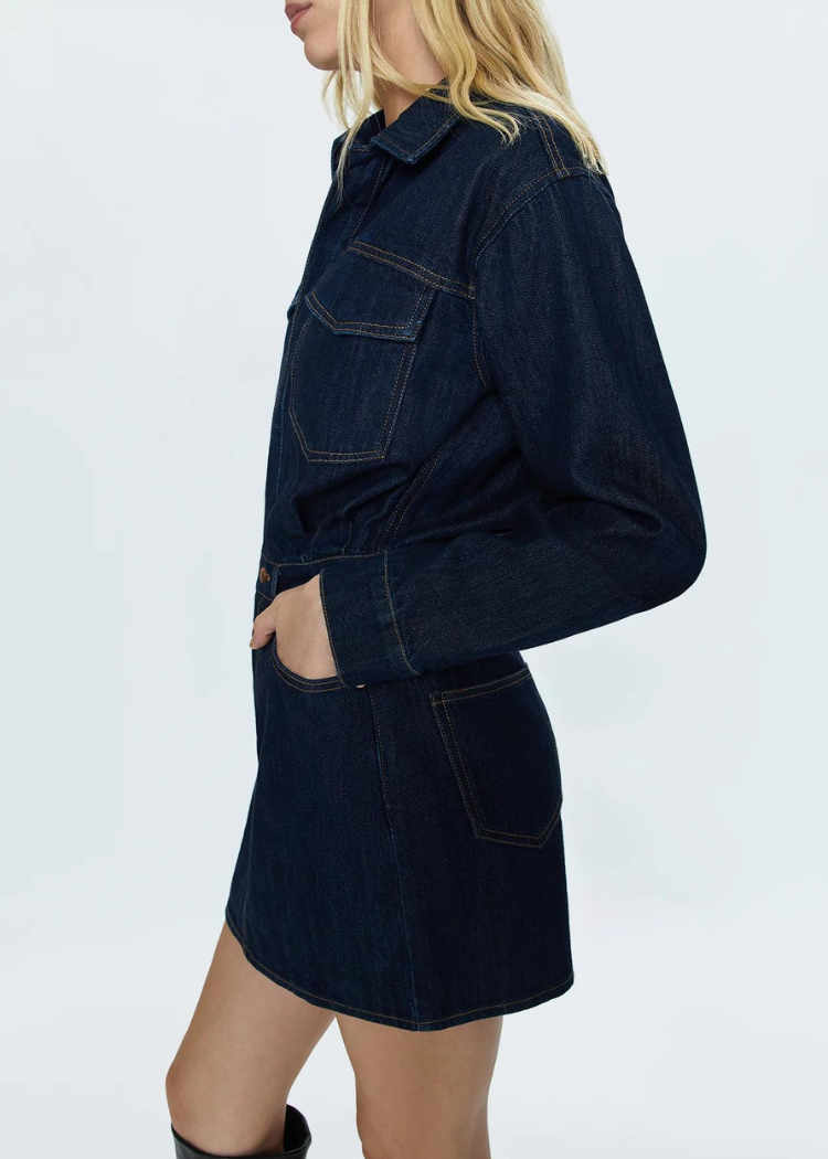 Pistola Nina Denim Mini Dress-IGGY ***FINAL SALE***