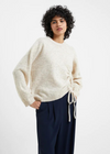 French Connection Kezia Ruched Sweater-Hand In Pocket