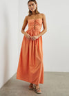 Rails Silvia Dress - Papaya-Hand In Pocket